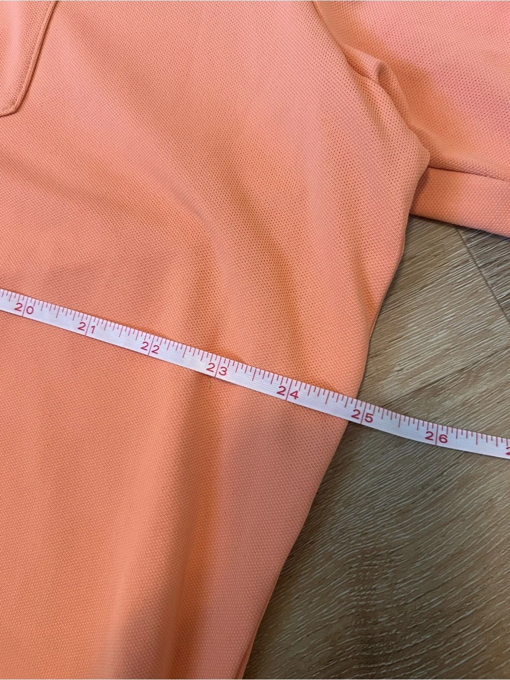 RL Ralph Lauren XL Men's Pocket Polo Shirt - Peach
